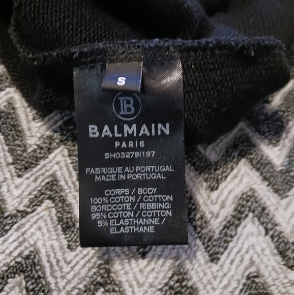Size Small Balmain Sweatshirt - Picture 2 of 4